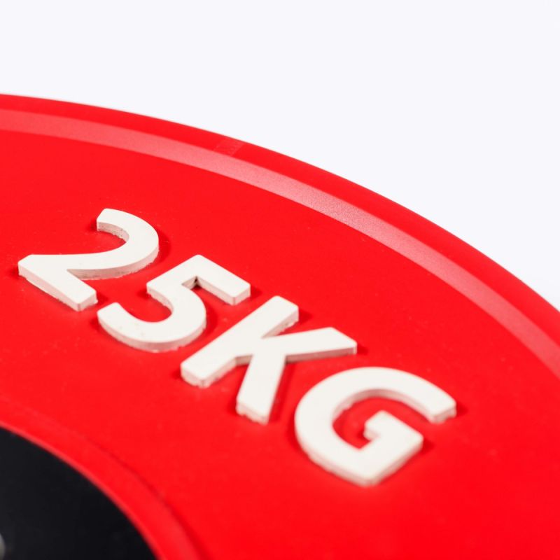 Диск профессиональный обрезиненный HARD цветной D51 мм PROFI-FIT 25 кг