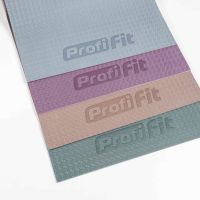 Коврик для йоги и фитнеса БАЗА (графитовый-серый) 5 мм PROFI-FIT