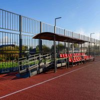S-1001 Феникс Ограждение спортивной площадки 24х15х3,75 м ZAVODSPORTA