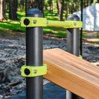 W308 Воркаут Наклонная скамья для упражнений на пресс ZAVODSPORTA