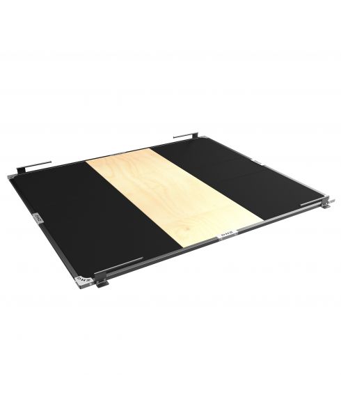 Помост тяжелоатлетический комбинированный (фанера, резина) DHZ 2500х3000х40 мм