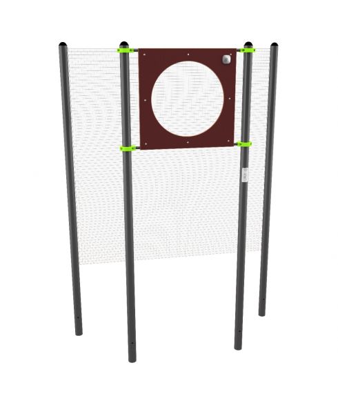 W354 GTO Мишень на стойках круглая (для метания теннисного мяча в цель) D90 см ZAVODSPORTA