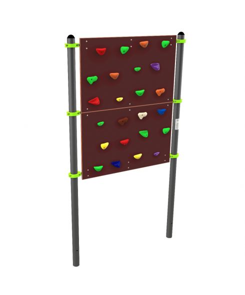 W359 Воркаут Стенка для лазания с зацепами (скалодром) ZAVODSPORTA