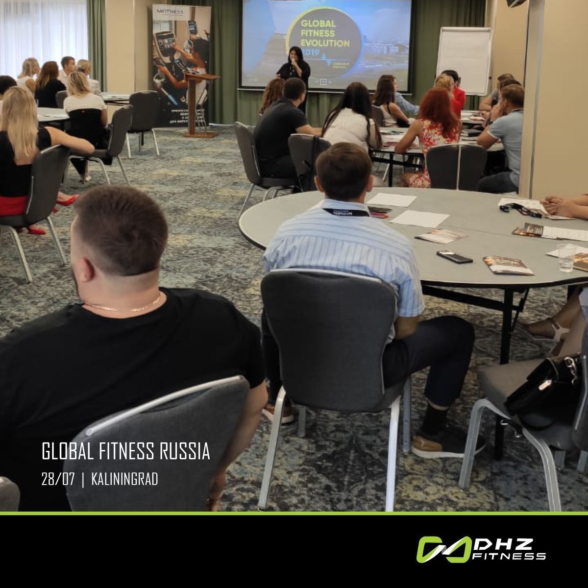 28 июля в Калининграде прошел очередной отраслевой бизнес-форум #GlobalFitnessRussia, партнером которого является DHZ Fitness